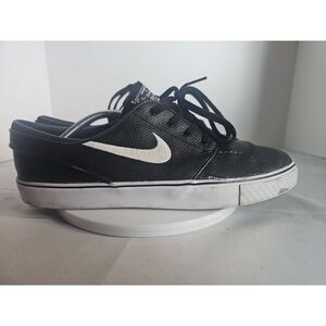 Nike SB Stefan Janoski Mens Size 12 Black Athletic Skate Shoes Sneakers